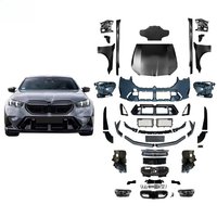 FW Factory Full Body Kit Front Rear Bumper Grille Fender Hood Lamp for 5 SERIES F10/F18(11-17)TO G90(24-25)M5 BODYKIT