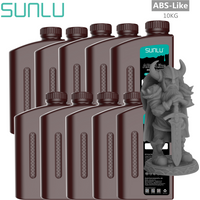 SUNLU UV ABS Like Resin 405nm 10KG Low Odor And Low Shrinkage For LCD 3D Printer Printing Material 3D Printing Fast Shipping