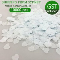 10000pcs Paper Confetti Mix Color Paper Biodegradable White/Pink/red/ Heart Confetti Birthday Party Wedding DIY Celebration