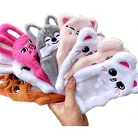 Skzoo Kpop Stray Fan Plush Card Cover Cute Animal Photo ID Credit Bus Card Protective Sleeve - Fun Stay SK Gift