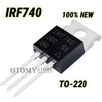 10PCS 100% NEW IRF740N is directly inserted into 740N IRF740 TO-220 MOS FET Chipset