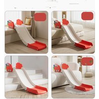 Children's Indoor Slide Slide Home Smal Kids Slide for Toddlers Easy Storage Outdoor Simple Sofa Stairs Bed Along The Baby Slide