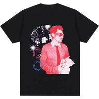 HarryStyles Kiss All The Time, Disco Occasionally, Seated Side View on a Disco Ball, HS Concert Classic T-Shirt Fashion Clothes