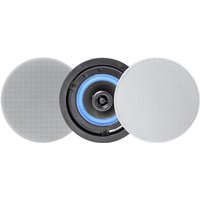 Herdio 2PCS 4'' Ceiling Mounted Speaker HD Digital Stereo Effect Recessed Ceiling Wall Waterproof Speaker For Bathroom kitchen