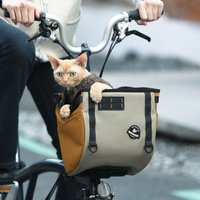 Rhinowalk Bicycle Front Basket Bag For Folding Bike 17L/24L Urban Cycling Pet Carrying Pack With Stable Hidden Support Frame