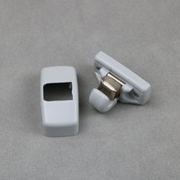 3B0857561B Genuine Grey Sun Visor Clip Hook Holder For VW Amarok Beetle Bora Caddy Eos Golf Passat Polo Touran Fabia 3B0857563