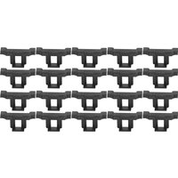 20pcs Solar Panel Drain Clip PV Modules Cleaning Clip 30mm Photovoltaic Panel Drainage Buckle PV Modules Cleaning Clip