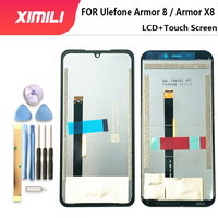 New For Ulefone Armor 8 PRO / Armor X8 Pro LCD Display Touch Screen Assembly Replacement FO Armor8 / ArmorX8 + Tools