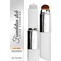 2 In 1 Color Changing Foundation Stick Moisturizing Brightening Skin Nourishing Matte Translucent Lightweight All Skin Types