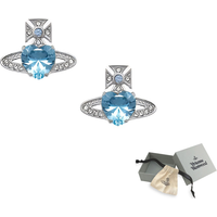 Vivienne Westwood heart-shaped-stone earrings 6201031T-02P649