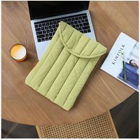 Portable Soft 11/13/15 Inch Embroidered Cotton Laptop Bag Shockproof Water Resistant Notebook Computer Case Protective Cover