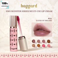Haggard EMO Monster Series Multi-Use Lip Cream,Velvet Finish&Creamy Texture,Luxury Makeup,Soft-Focus Effect&Natural Finish Look