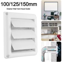 with Insect Screen Air Dryer Vent Cover Air System Net Cover Screen 150*150mm/200*200mm Ducts Shutter Spare Parts PP Louver Vent