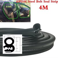 Car Door Rubber Seal Strip Rubber Seal Edge Trim Auto Weatherstrip Car Door Guard Trunk Hood Trunk Engine Protector