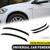 Universal 2022-2023-2024 Car Wheel Eyebrow Arch Mouldings Fender Rubber Stickers Body Kit Protector