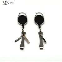 MNFT Fly Fishing Knot Tying Tools Quick Knot Tool for Fishing Hooks, Lures, Flies, Trout Line Backing, With Zinger Retractors
