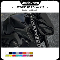 Fork Decals For Yamaha MT09 MT-09 MT09SP MT09-SP Motorcycle Stickers Fairing Shell Decals 20cm X 2 (2019-2022)
