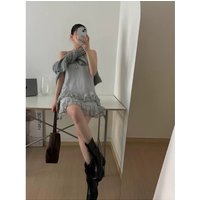 Spring 2026 Dongda Gate Gentle Versatile Ruffle Splicing Strap Vest Women's Elegant Quality Top Trendy Mid-Length Polyester F...