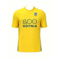 AliExpress NONE Unisex Poland Arka Gdynia Football Club Multi Color T-Shirt Quick Drying Round Neck Casual Short Sleeve Top for Fans