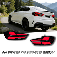 LED Tail Light For BMW X6 F16 2014-2019 taillight Assemblies upgrade Flowing Turn Signal Rear Lamp Auto LED Lamp Accessory