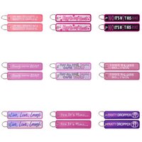 AliExpress NONE NO IT'S NOT THIS BIKE Embroidery Key Fobs Quotes Key Tags Key to my Heart Keychain for Motorcycle Cars Chaveiro Friends Gift
