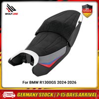 WOLFLINE 2-Sitzer Fahrer- und Beifahrersitz für BMW R1300GS 2024-2026, beheizbarer Doppelsitzpolster vorne und hinten, komfortabler Sitz für Stadtfahrten, Autobahnfahrten, Langstrecken-Motorradreisen,