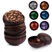 Nut Mosaic Gadget Home Decor Kitchen Supplies Natural Candy Dishes Tableware Coconut Shell Bowls Storage Container