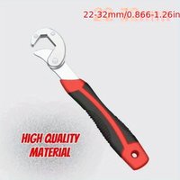 Adjustable Multi-purpose Wrench Universal Opening Spanne Anti-slip Grip Hand Repair Tool for Plumbing Household Maintenance Work