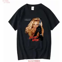 Barb Wire T Shirt Pam Anderson 90 s Classic Retro Comics New vintage Washed fashion Versatile Slightly graphic homme vintage