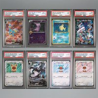 DIY PTCG TCG Japanese Version XY Mew SV4a Mew ex Neo 3 Shining Magikarp 9-10Points Rare Rating Card Game Collecting Card Gift