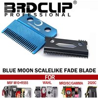 Hair Clipper Parts Blue Scalelike Blade Professional Hair Trimmer Replacement Cutter Head Barber Machine Salon Tools Accessories