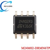 2PCS/lot M24M01 M24M02 M24C64 M24M02-DRMN6TP M24M01-RMN6TP M24C64-RMN6TP SOP-8 2Mbit 1Mbit Serial I2C IIC Bus EEPROM Chip IC