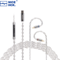NICEHCK SP4 Type-C 2Pin CX31993 DAC Decoding HiFi Audio IEM Cable Wire Typec for 4U Zero Explorer MAY CHU WAN ER QUE DUSK EW200