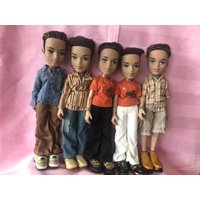 1pc random ship dolls boy Bratzillaz Fashion hair BratzDoll Beautiful doll with clothes 1/8 Best Gift