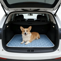 New Summer Dog Cooling Mat Ice Slicky Fiber Fabric Universal Dog Bed Pad Comfortable Cat Sleeping Pad For Puppies And Adult Dogs