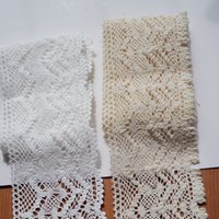 Cotton thread embroidery lace hollow skirt edge decoration clothing DIY accessories width 6.5cm X044 image 4