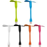 USB Fan Portable Flexible Mobile Power Bank/PC/Laptop/Notebook Summer Travel Cooler Bendable Air Cooler Device