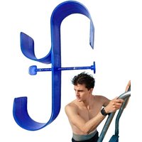 Adjustable Telescopic Pool Pole Hook Holder For Poolside Leaf Skimmer Net Storage Outdoor Pool Accessories
