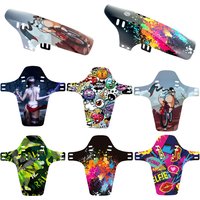 SprintsparkZK 1/2PCS Colorful BikeFendersCarbon Fiber Front/RearMountain Bike Road Tire wing FendersBicycle Tire wheel Block