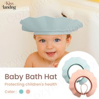 Bath Cap Adjustable Soft Waterproof Shield for Baby & Kids to Protect Eyes from