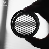 MUVNA Precision 14-22g Double Layer Filter Basket Compatible with 51/53/58mm Portafilter Chic Espresso Maker Tool Accessories