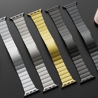 Metal Band For Apple Watch Ultra 2 49mm 46mm 42mm 45mm 44mm 40 41mm Stainless Steel correa Bracelet iwatch 10 9 8 7 6 SE straps