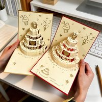 3D Pop up Birthday Cards Handmade Greeting Cards with Envelopes for Christmas Valentines Birthday Anniversary Wedding