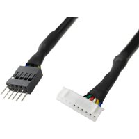 10Pin Female To 6Pin Male Audio Cable for Creative Sound Card Motherboard CT4780 SB0220 SB0240 SB0350 SB0460 SB0550 0670 SB0770