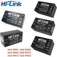 Hilink PM01 PM12 HLK-PM01 220V to 5V 12V 3W Series AC DC Isolated Power Supply Module Step Down Power Converter HLK-PM09 PM03