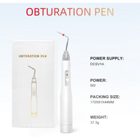 Dental Cordless Gutta Percha Obturation Pen with 2 Pcs Tips Endodontic Obturation System