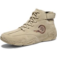Classic Hot Sale Men's Ankle Boots Spring New Comforts Wear-resistant High Top Leather Boots Desert Boot Loafers Motocycle Shoes