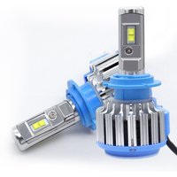 T1 LED Car Headlights H4 H7 H11 9005 9006 H8 Ultra Bright Retrofit Bulbs Strong Penetration Beam Car Accessories Upgrade Lights