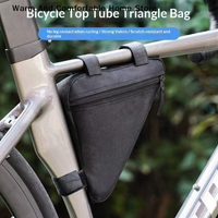 【SE】1Pcs Cycling Pouch Durable Bike Versatile Bag Bicycle Triangle Bag Bike Front Tube Frame Storage Bags Bicycle Accessories
