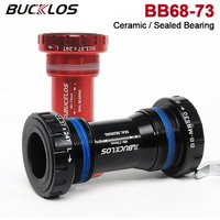 AliExpress BUCKLOS Bicycle Bottom Bracket BSA BB68/73 24mm Threaded Bicycle BB MTB Road Cycling Bottom Bracket Durable Baering Bike Parts